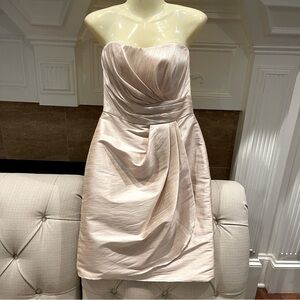Alfred Sung Dress Pink Cocktail Party Dress Size 6 Wedding party Prom